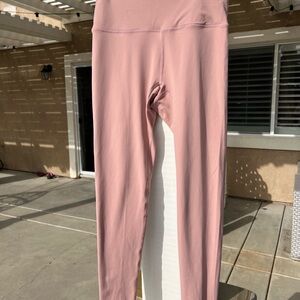 Saski Core Leggings Dusty Pink Size Medium